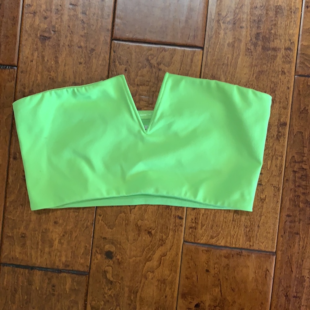 Deep V Tube Top